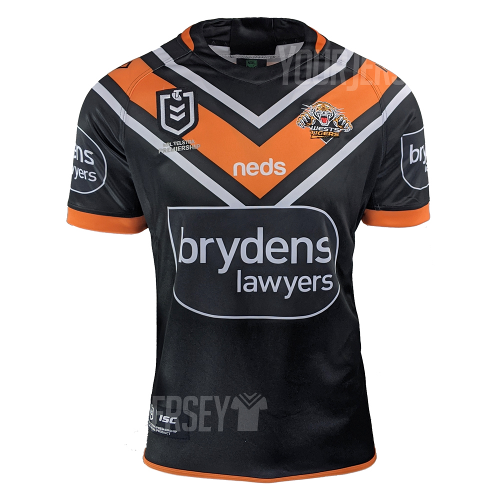 Buy 2020 Wests Tigers NRL Home Jersey - Mens - NRL Jerseys