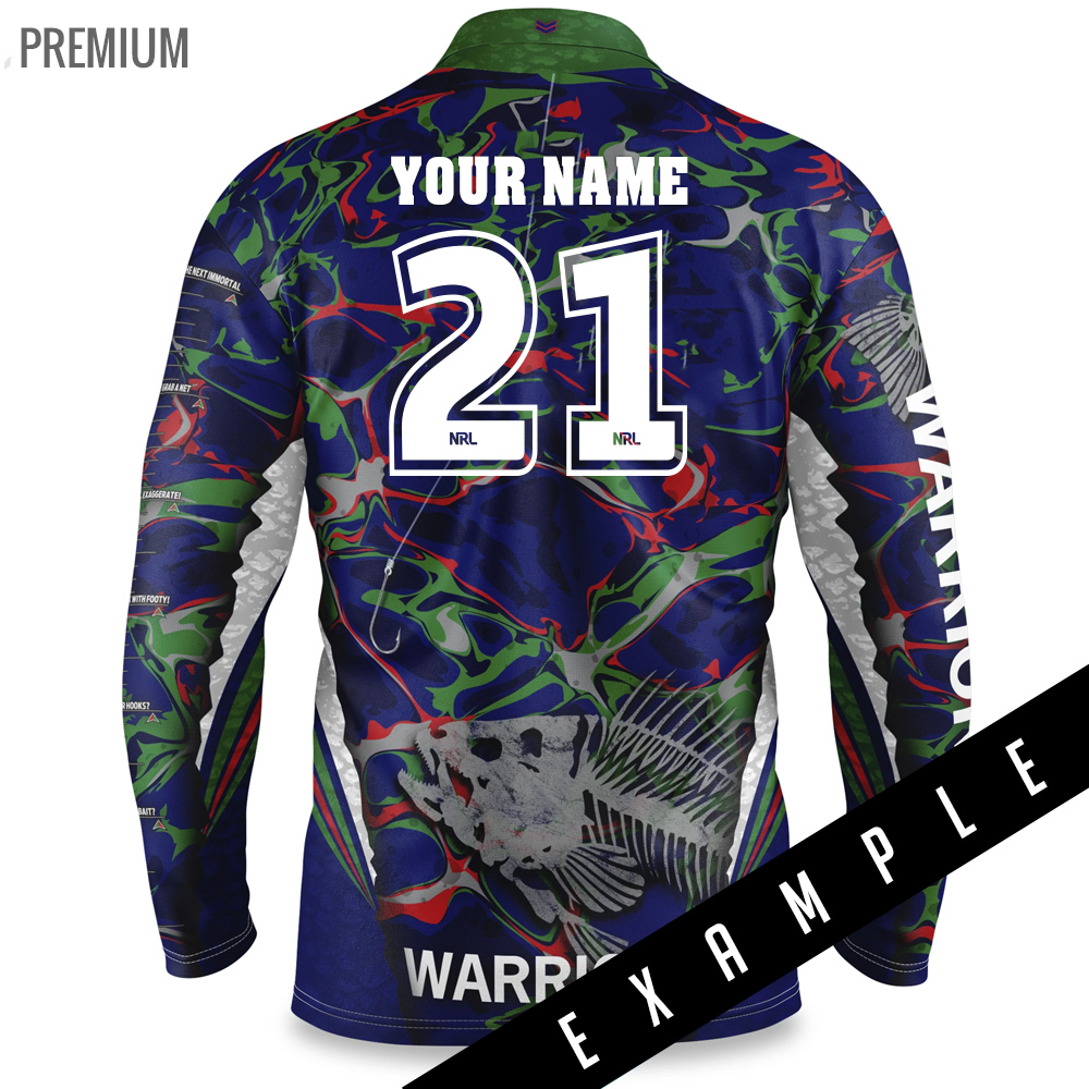 nrl warriors jersey