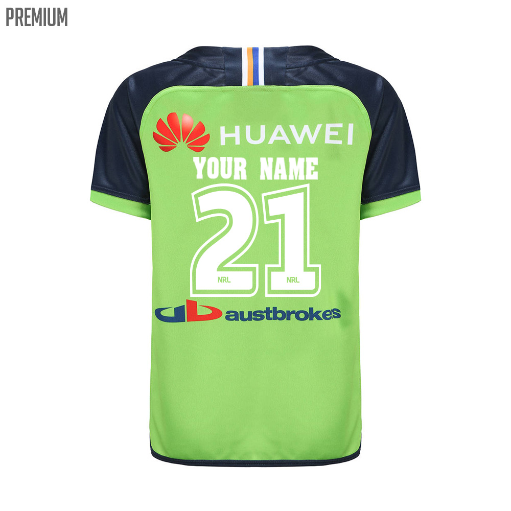 personalised raiders jersey