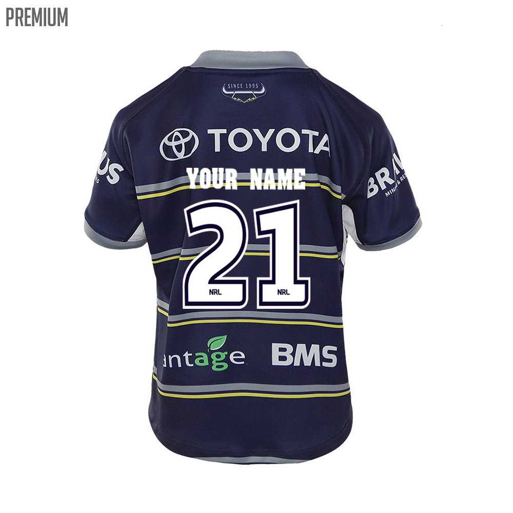 North Queensland Cowboys 2021 Kids Home Jersey