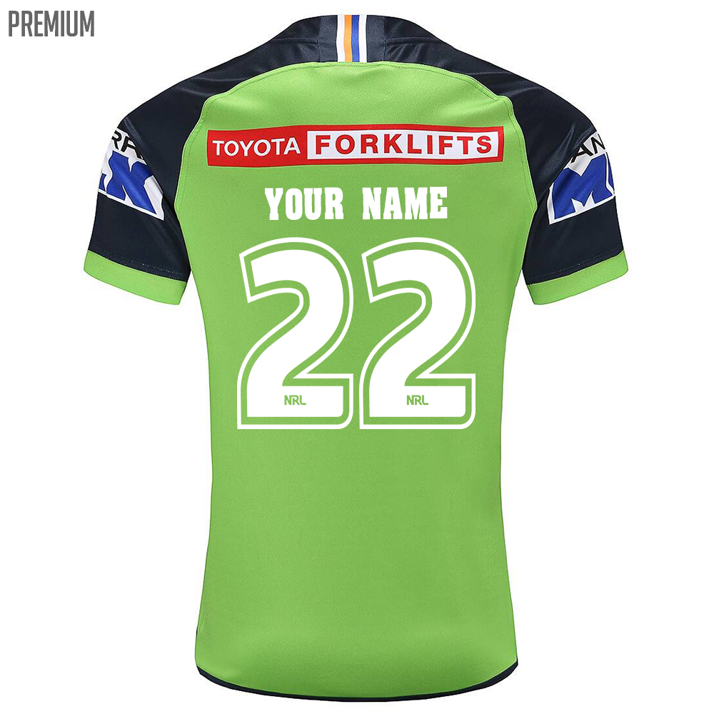 personalised raiders jersey