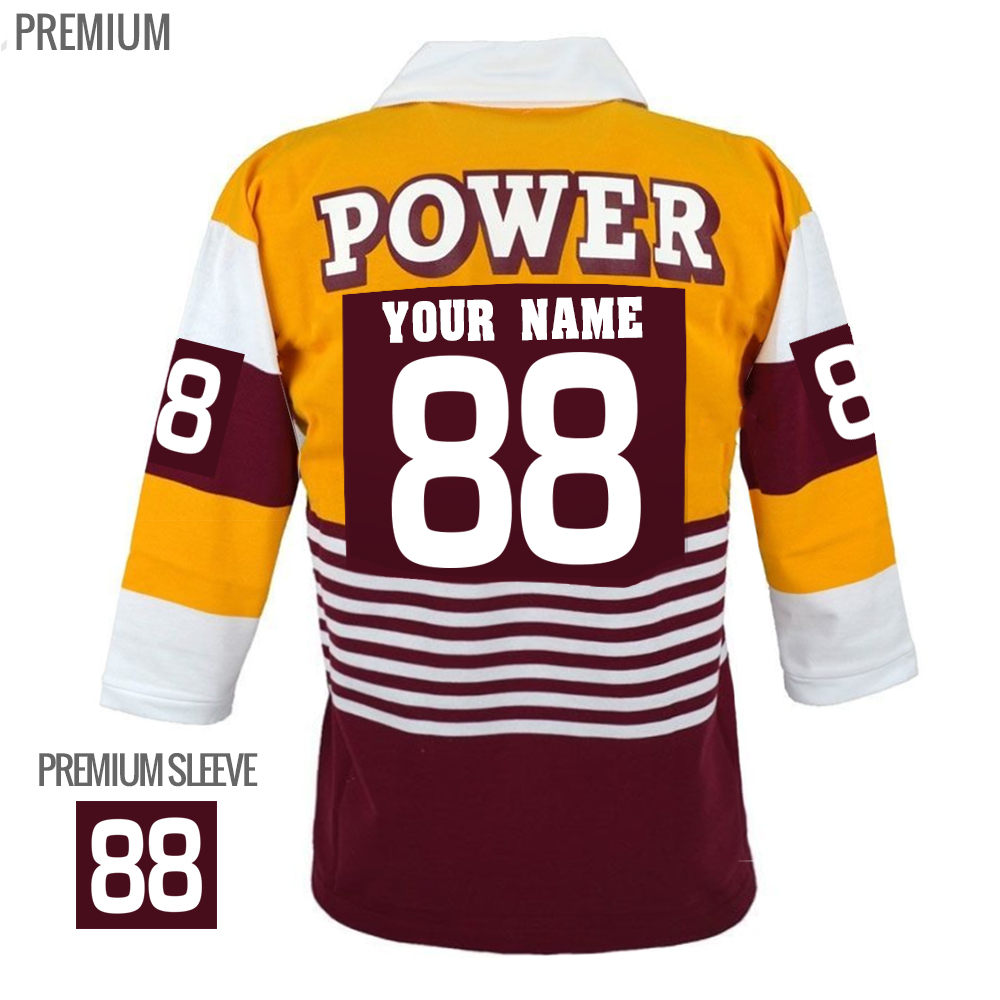 Personalised Brisbane Broncos Jersey NRL Jerseys