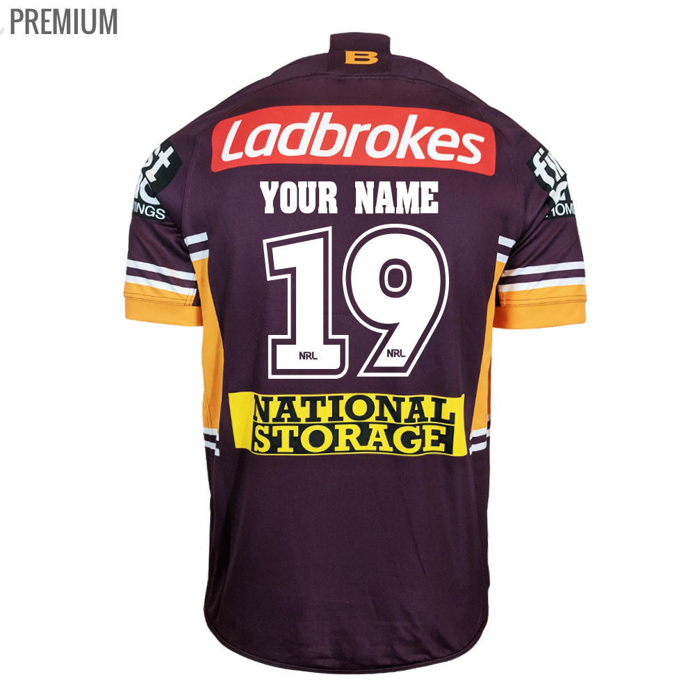 Buy 2019 Brisbane Broncos Home Jersey - Mens - NRL Jerseys