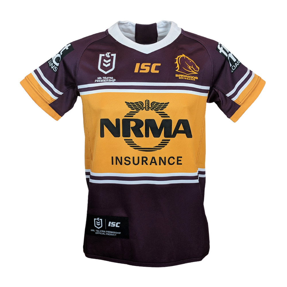 Personalised Brisbane Broncos Jersey | NRL Jerseys