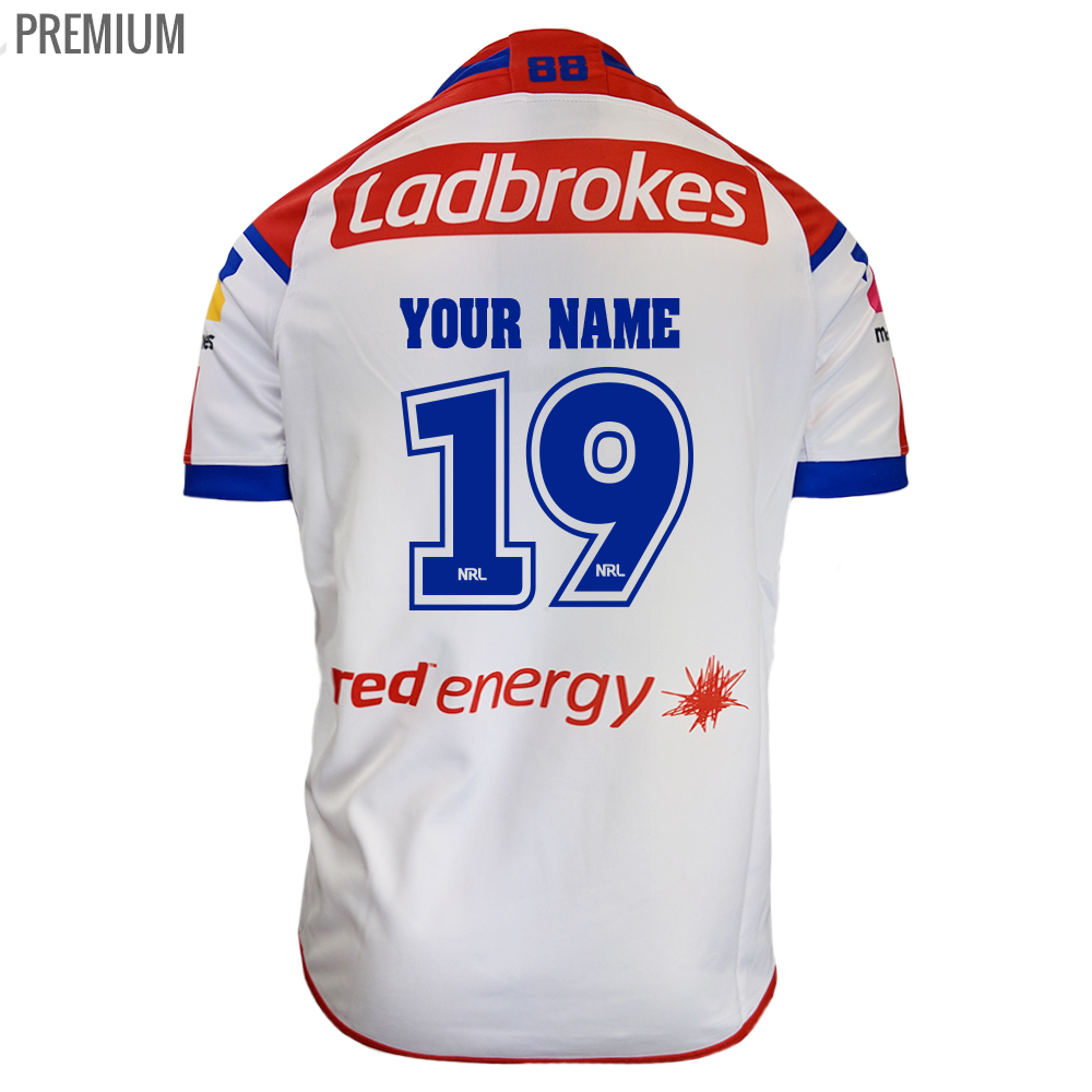 Buy 2023 Newcastle Knights NRL Away Jersey - Mens - Your Jersey