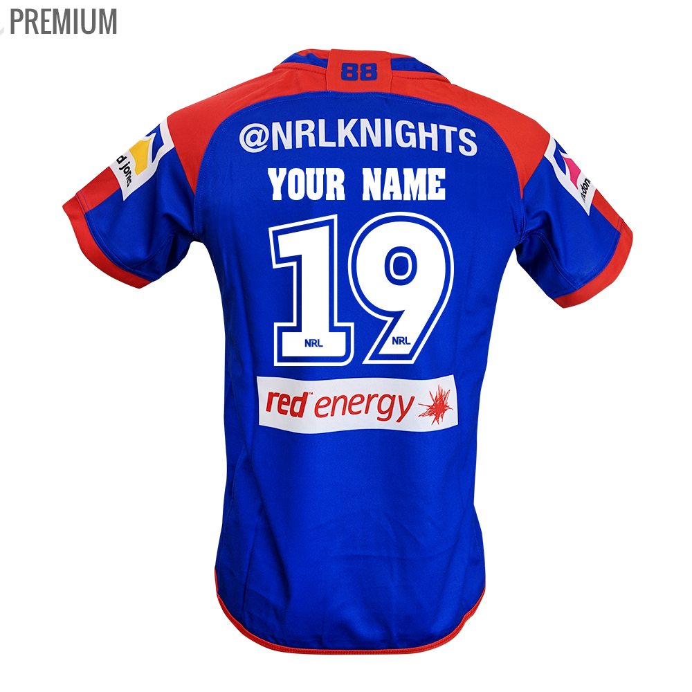 Buy 2019 Newcastle Knights NRL Home Jersey – Youth - NRL Jerseys