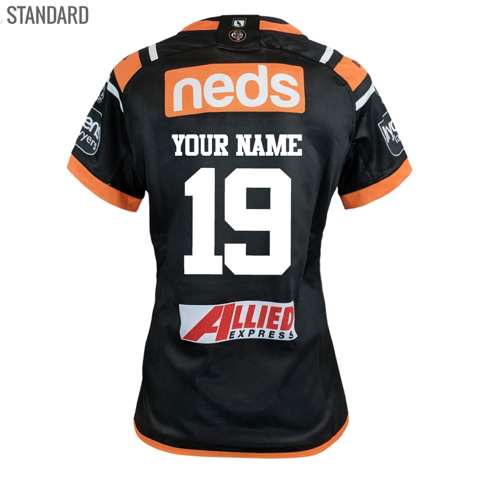 Buy 2020 Wests Tigers NRL Home Jersey - Womens - NRL Jerseys