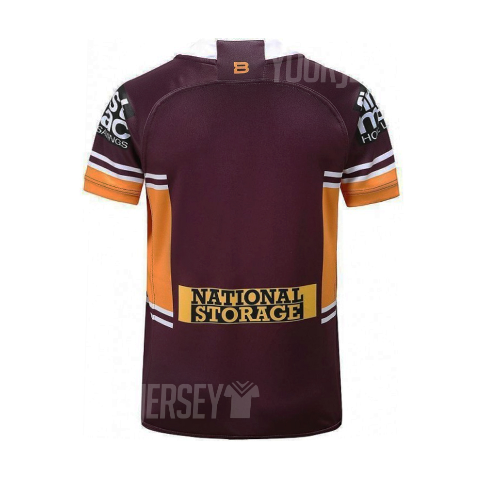 Brisbane Broncos NRL Personalized 3D Hoodies Home Jersey - USALast