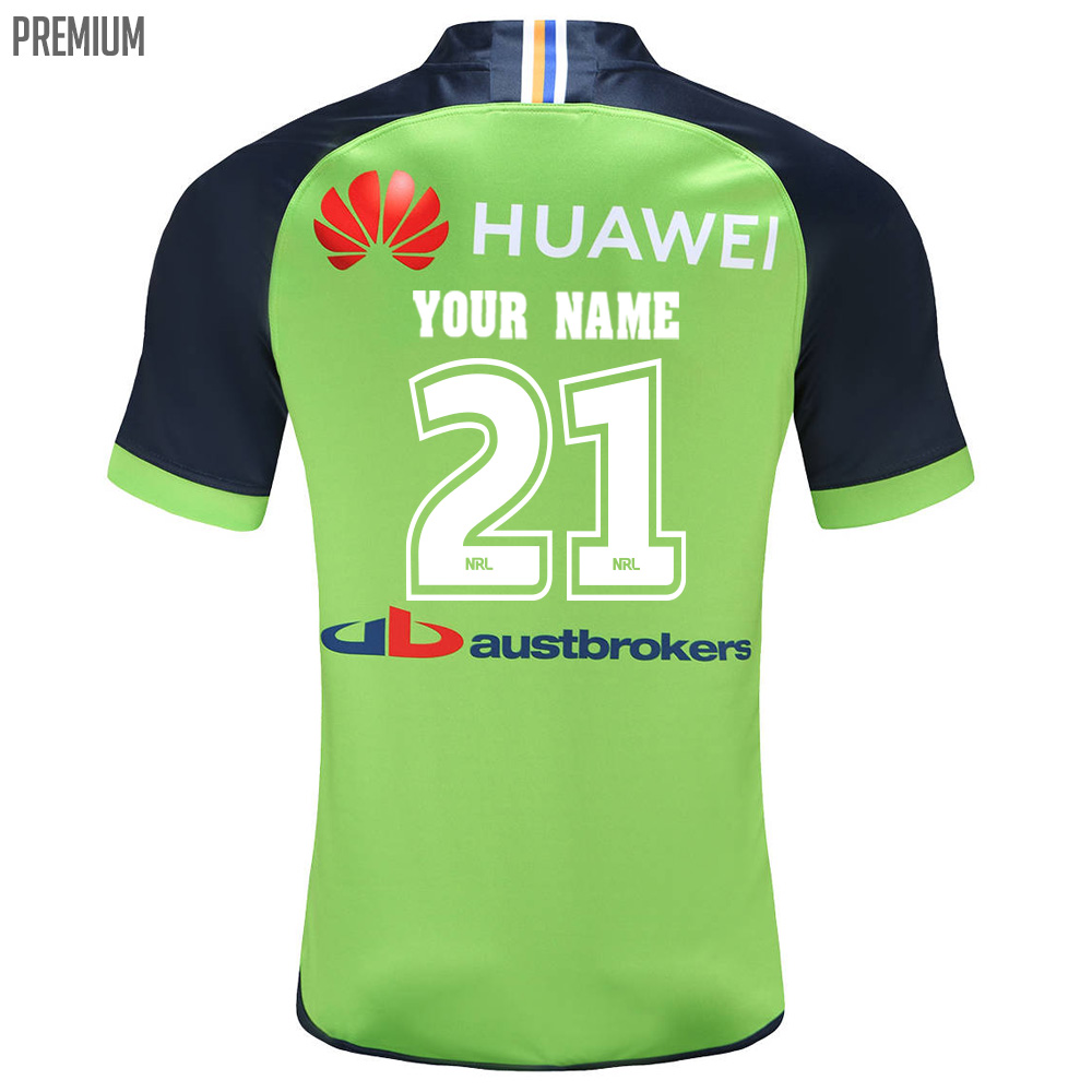 Canberra Raiders Custom Number And Name NRL Baseball Jersey Shirt Gift For  Fans - Freedomdesign