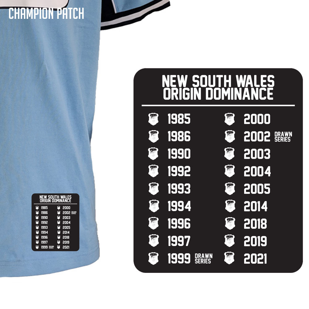 NSW Blues 2005 State of Origin Mens Retro Jersey