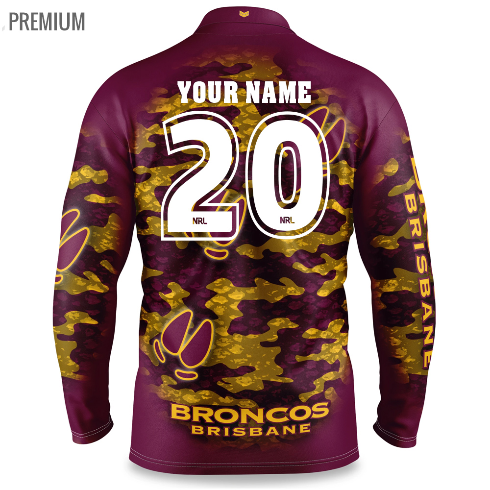 Brisbane Broncos 1988 NRL Vintage Retro Heritage Rugby League Jersey  Guernsey