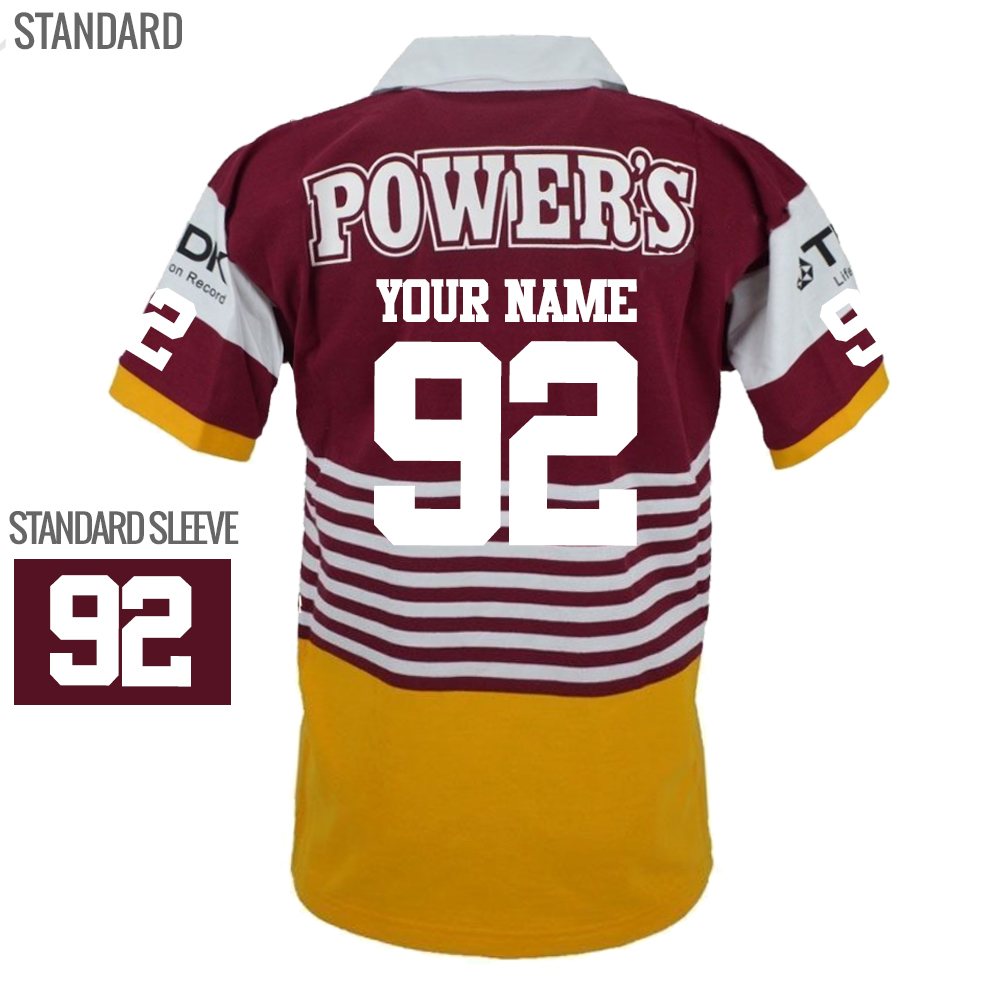 Buy 1995 Brisbane Broncos Retro Jersey – Mens - NRL Jerseys