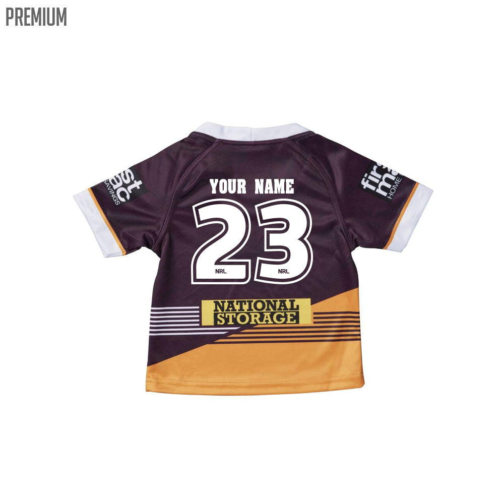 NRL Brisbane Broncos Custom Name Number 2023 Mix Jersey