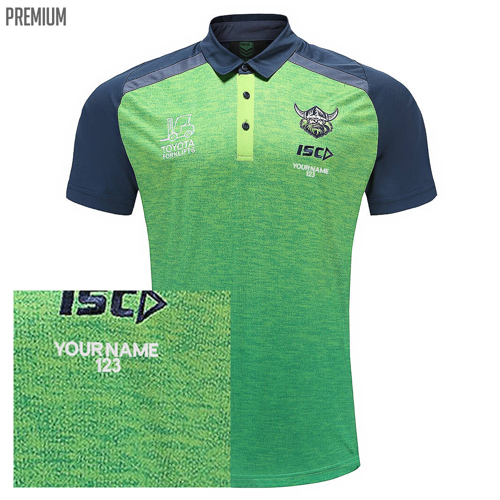 Canberra Raiders NRL Fairway Golf Polo Shirt Best Gift Men And