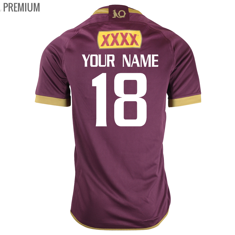 Queensland Maroons ISC Sport State Of Origin 2018 Jersey – Rugby Shirt Watch